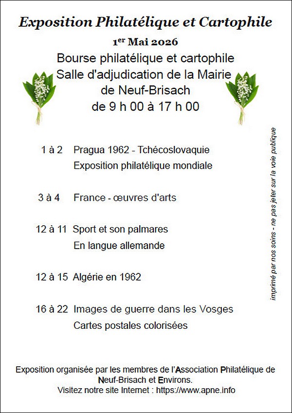 flyer neuf brisach 1 Mai 2026
