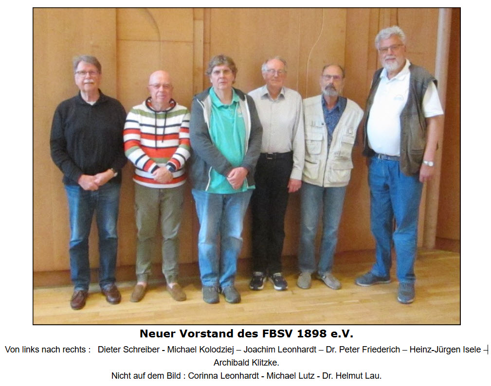 Vorstand FBSV