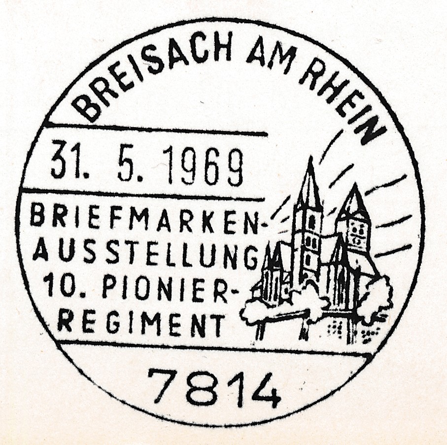 Breisach 1969 Stempel