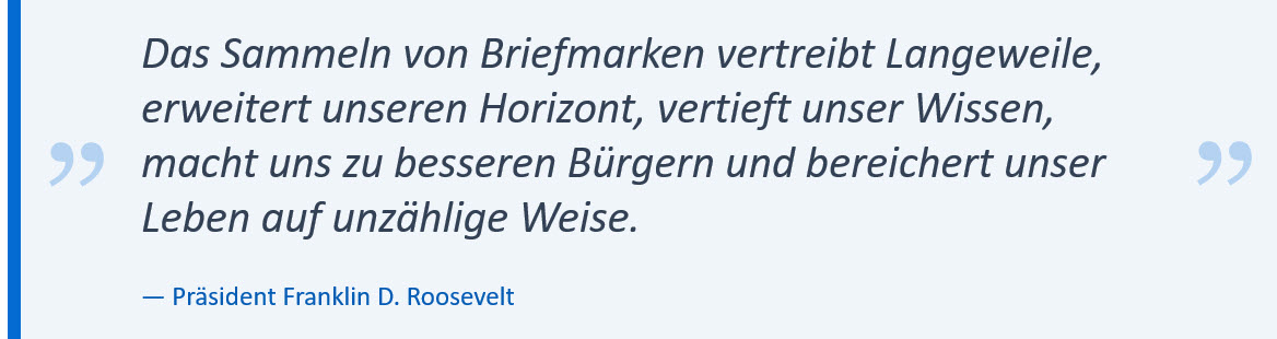 DAS Sammeln Roosevelt